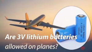 飛機(jī)上是否允許使用3V的鋰電池？