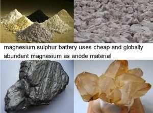 鎂硫電池-使用廉價的、全球豐富的鎂作為陽極材料